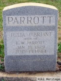 Julia M. O'briant Parrott