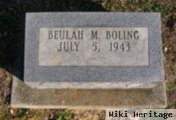 Beulah M. Boling