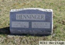 Bertha May Anspach Henninger