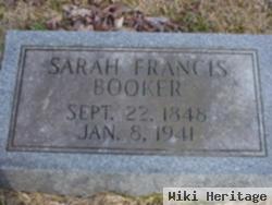 Sarah Frances Hudson Booker