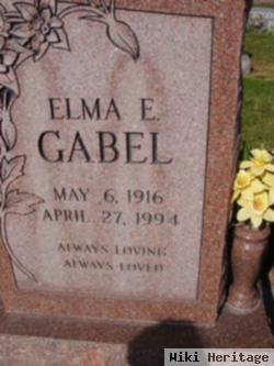 Elma Evelyn Gabel