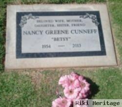 Nancy "betsy" Greene Cuneff