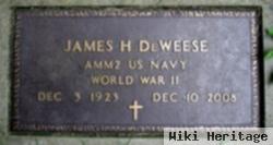 James H Deweese