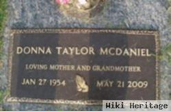 Donna Mae Taylor Mcdaniel