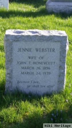 Jennie Webster Honeycutt