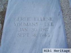Gertie Ellene Youmans Lee