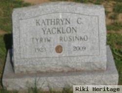 Kathryn C Yacklon