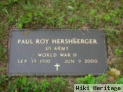 Paul Roy "pude" Hershberger