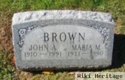 Maria M Brown