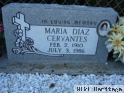 Maria Diaz Cervantes