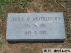 Jeddie Oliver Weatherford