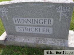 Esther M. Henninger Strickler