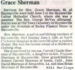 Grace Watters Sherman