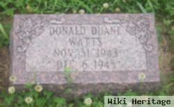 Donald Duane Watts