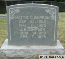 Mattie G Simpson