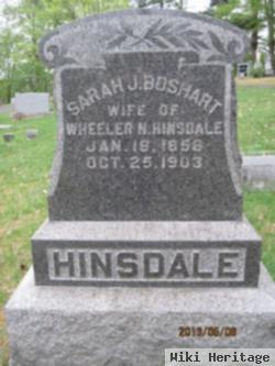 Sarah J Boshart Hinsdale