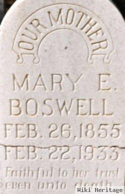 Mary E Boswell