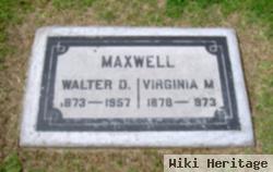 Virginia M Maxwell