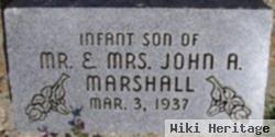 Infant Son Marshall