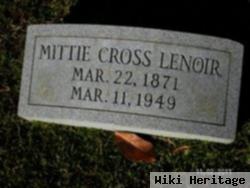 Mittie Cross Lenoir