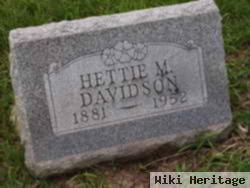 Hettie Mae Endicott Davidson