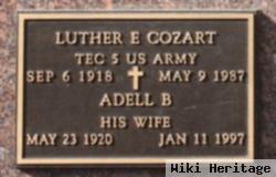 Luther E Cozart