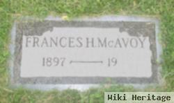 Frances H. Mcavoy