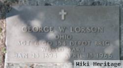 George W. Lorson