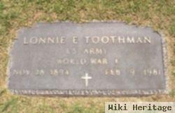 Lonnie E. Toothman