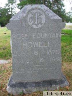 Rose Lily Fountain Howell