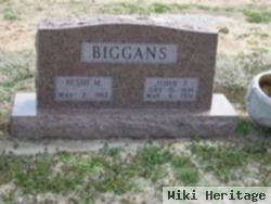 Bessie M Biggans