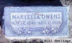 Maryetta Merrill Owens