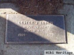 Lester James Ebben