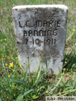 L C "marie" Banning