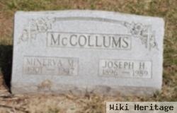 Joseph H Mccollums