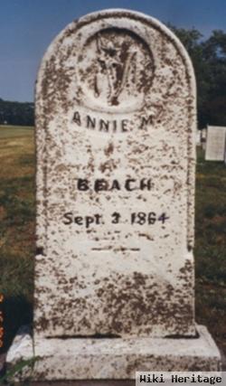 Annie M Beach