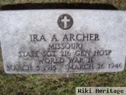 Ira Albert Archer