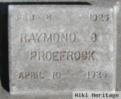 Raymond O Proefrock