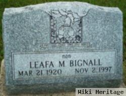 Leafa Mae Smith Bignall