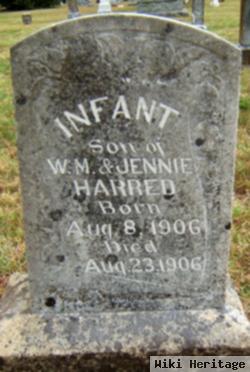 Infant Son Harred