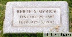 Bertram Sylvester Myrick