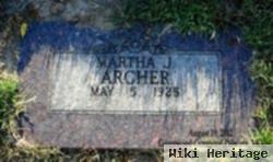 Martha J Archer