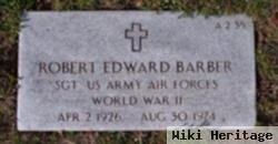 Sgt Robert Edward Barber