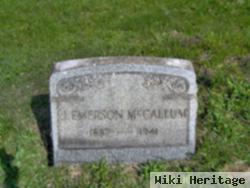 J. Emerson Mccallum