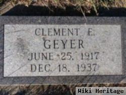 Clement E Geyer