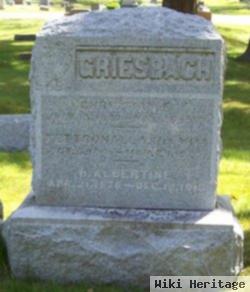 Christian F. "fred" Griesbach