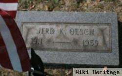 Jerd K. Oesch