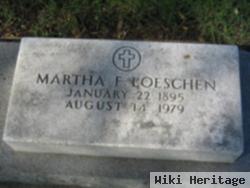 Martha F. Werner Loeschen