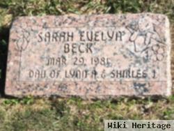 Sarah Evelyn Beck