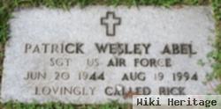 Sgt Patrick Wesley Abel